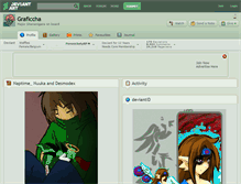 Tablet Screenshot of graficcha.deviantart.com