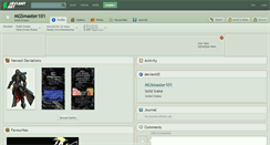 Desktop Screenshot of mgsmaster101.deviantart.com