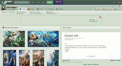 Desktop Screenshot of minnhagen.deviantart.com