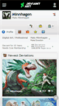 Mobile Screenshot of minnhagen.deviantart.com