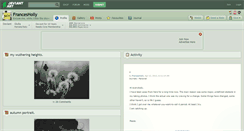 Desktop Screenshot of francesholly.deviantart.com