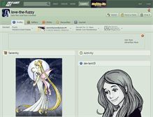 Tablet Screenshot of love-the-fuzzy.deviantart.com