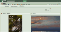 Desktop Screenshot of hotica.deviantart.com