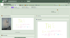 Desktop Screenshot of devdirectory.deviantart.com