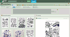 Desktop Screenshot of andrepaploo.deviantart.com