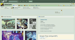 Desktop Screenshot of catbeecache.deviantart.com