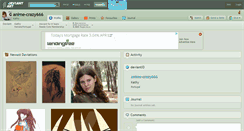 Desktop Screenshot of anime-crazy666.deviantart.com