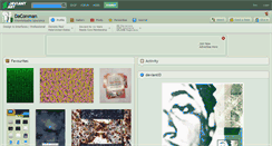 Desktop Screenshot of daconman.deviantart.com