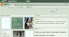 Desktop Screenshot of chibialvin.deviantart.com
