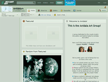 Tablet Screenshot of anidala.deviantart.com