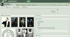 Desktop Screenshot of naivecharm.deviantart.com