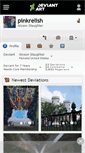 Mobile Screenshot of pinkrelish.deviantart.com