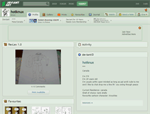 Tablet Screenshot of hotknux.deviantart.com
