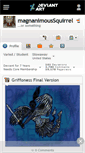 Mobile Screenshot of magnanimoussquirrel.deviantart.com