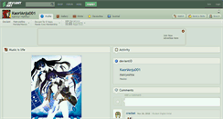 Desktop Screenshot of kaorianju001.deviantart.com