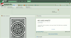 Desktop Screenshot of mynameis-jinx.deviantart.com