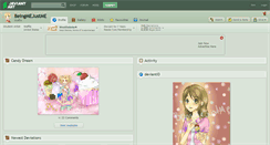 Desktop Screenshot of beingmejustme.deviantart.com