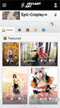 Mobile Screenshot of epic-cosplay.deviantart.com