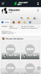 Mobile Screenshot of lilipucien.deviantart.com