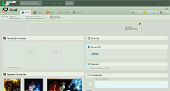 Desktop Screenshot of jinxsd.deviantart.com