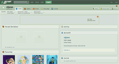 Desktop Screenshot of nijones.deviantart.com