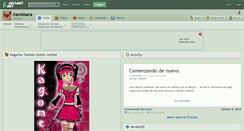 Desktop Screenshot of kamimana.deviantart.com
