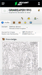 Mobile Screenshot of grimreaper1993.deviantart.com