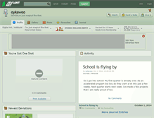 Tablet Screenshot of oykawoo.deviantart.com