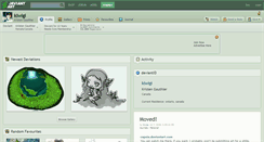 Desktop Screenshot of kiwigi.deviantart.com