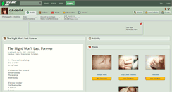 Desktop Screenshot of cut-devil4.deviantart.com