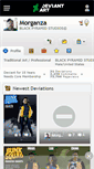 Mobile Screenshot of morganza.deviantart.com