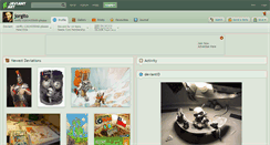 Desktop Screenshot of jorgito.deviantart.com