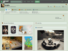 Tablet Screenshot of jorgito.deviantart.com