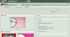 Desktop Screenshot of nacide.deviantart.com