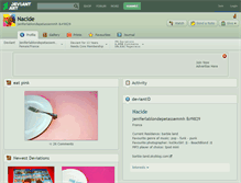 Tablet Screenshot of nacide.deviantart.com