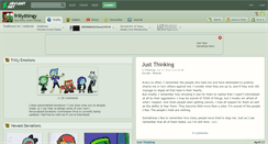 Desktop Screenshot of frillythingy.deviantart.com