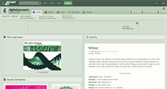 Desktop Screenshot of digitallypresent.deviantart.com
