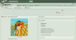 Desktop Screenshot of majinswen.deviantart.com
