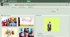 Desktop Screenshot of kat-shine.deviantart.com