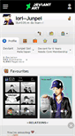 Mobile Screenshot of iori--junpei.deviantart.com