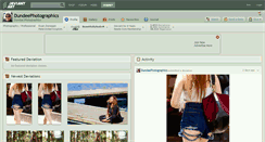 Desktop Screenshot of dundeephotographics.deviantart.com