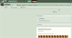 Desktop Screenshot of lorddogma.deviantart.com