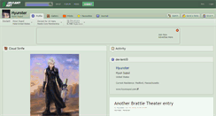 Desktop Screenshot of hyunster.deviantart.com