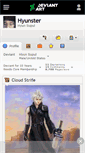 Mobile Screenshot of hyunster.deviantart.com