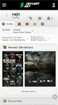 Mobile Screenshot of najn.deviantart.com