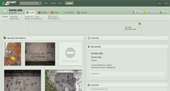 Desktop Screenshot of konte-alie.deviantart.com