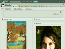 Tablet Screenshot of kiiiarella.deviantart.com