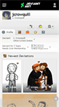 Mobile Screenshot of jcrowquill.deviantart.com