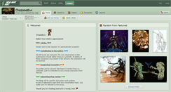 Desktop Screenshot of chozonoth.deviantart.com