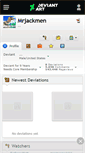 Mobile Screenshot of mrjackmen.deviantart.com